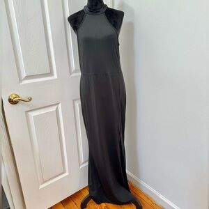 Black evening gown
